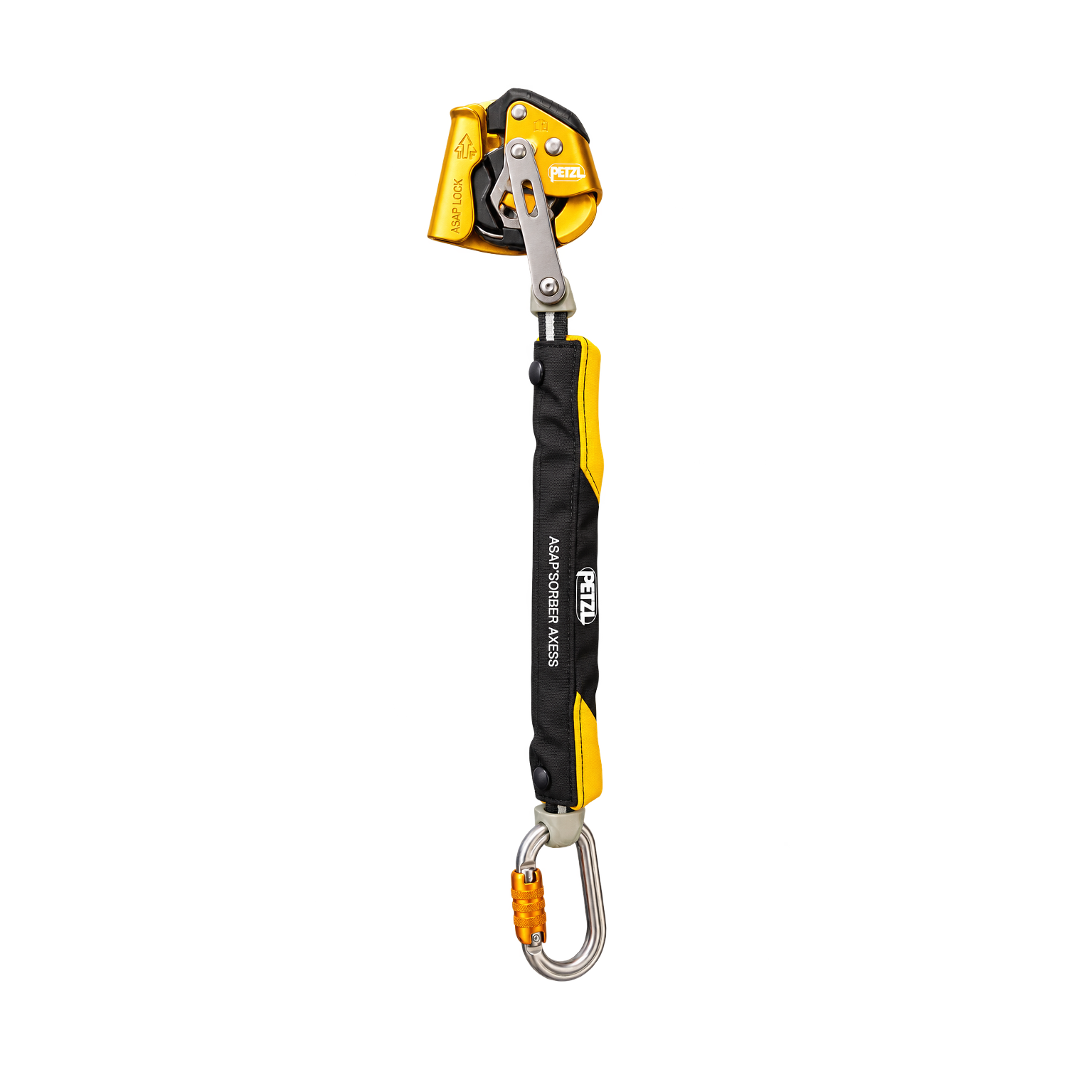 อุปกรณ์กันตกบนเชือก มาตรฐานงานที่สูง ASAP® LOCK + ASAP’SORBER / PETZL