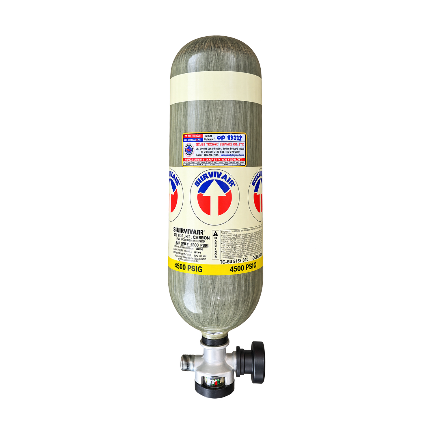 ถังอากาศ ขนาด 9 ลิตร (60 นาที) / SURVIVAIR