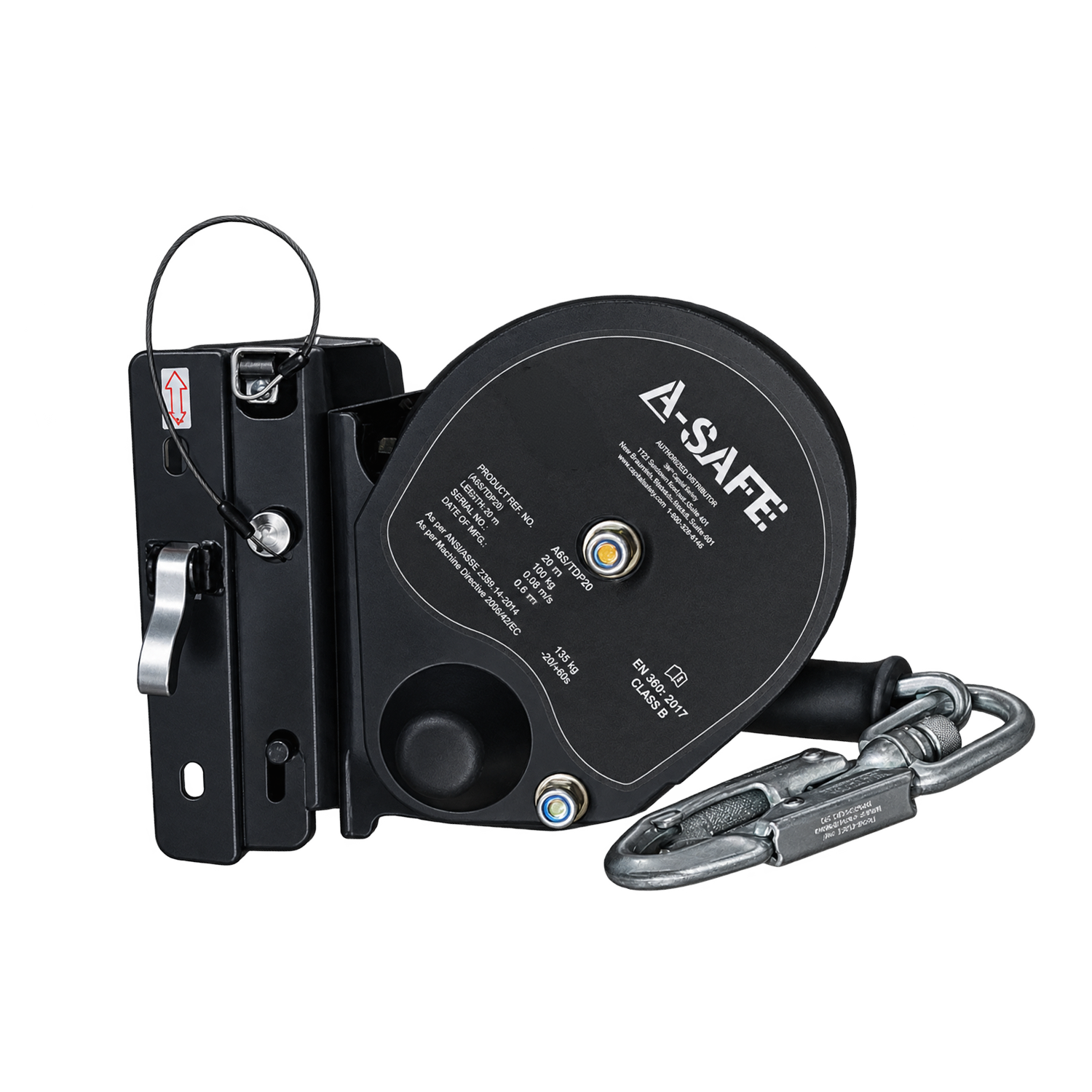รอกมือหมุน Lifting winch 20m. Class B (AS817DP20) / A-SAFE