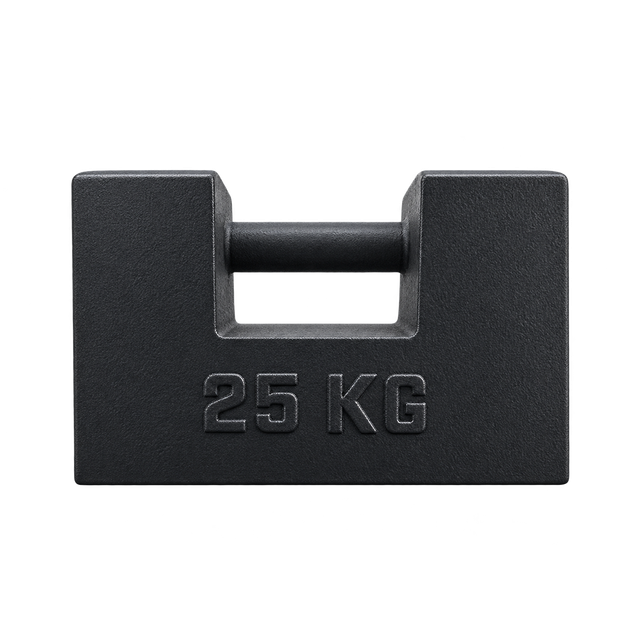 ตุ้มน้ำหนักเหล็กหล่อ แบบเดี่ยว CLASS M2 - 25 kg.